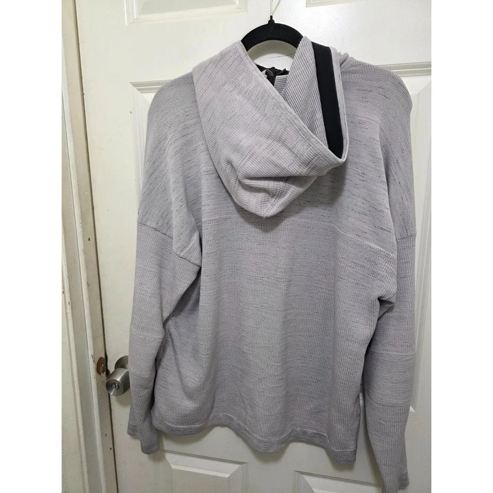 Adidas Washington‎ Huskies Full-Zip Gray Hoodie Sweatshirt Raglan Sleeves Zipper